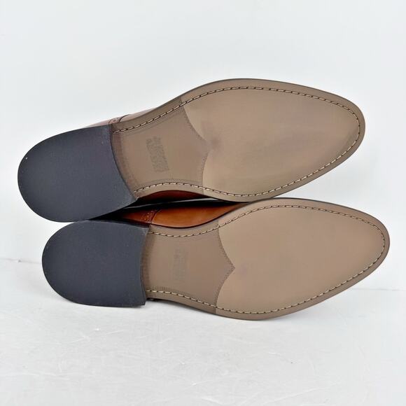 Johnston & Murphy Men Stockton Plain Toe Shoe US 13 M EU 47 Brown Leather NWOB main image 7